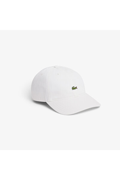 Lacoste Unisex Denim Beyaz Şapka