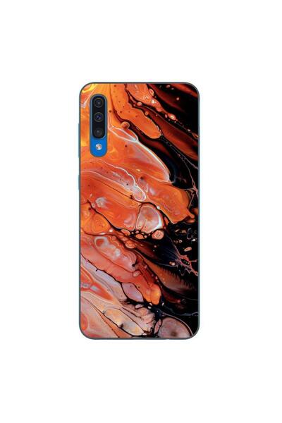 OEM Husa compatibila cu Samsung Galaxy A30S, A50 Silicon Gel Tpu Model Abstra...