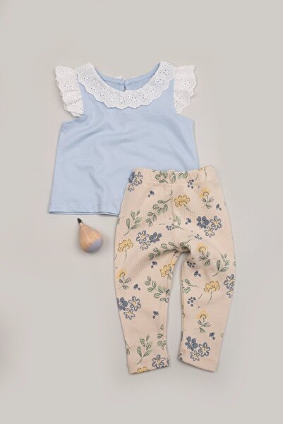 lumia Scalloped Tights Suit