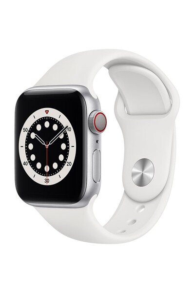 Apple Ceas Inteligent Seria 6, GPS + CELL, 40mm, Argintiu, Openbox