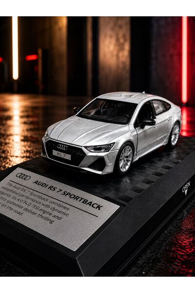 scntoys Audi Rs7 Sportback Diecast Model Car Gray Audi New Model Car