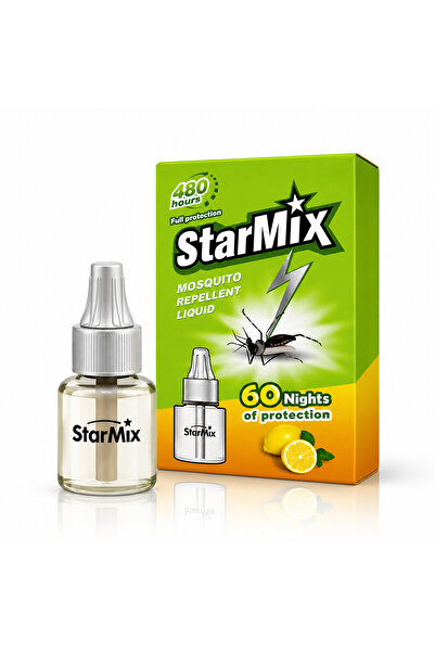 Starmix Rezervă lichidă antițânțari cu aromă de lămâie pentru aparatul electr...