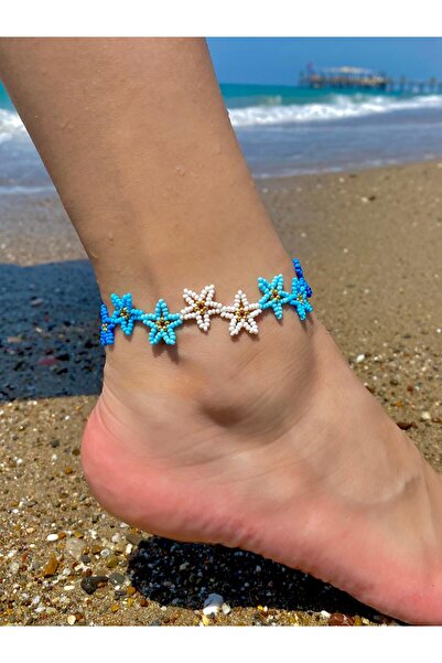 Beykan handmade Yıldız Star Anklet No 2