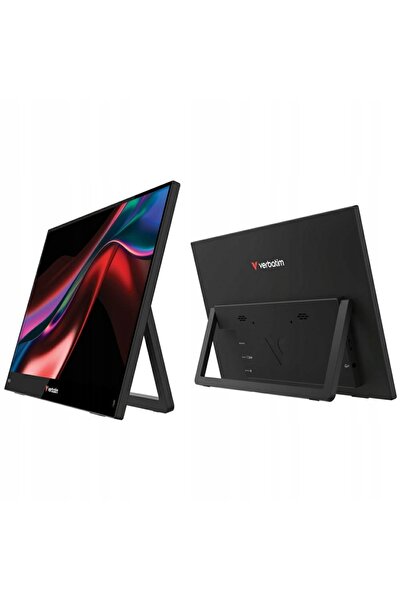 Verbatim Monitor portabil tactil LIGHT 15,6" FHD negru 32402