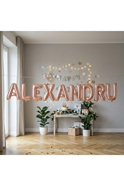 Bibilel Μεταλλικά Μπαλόνια Φύλλου, Bibilel, ALEXANDRU Σετ Επάνω-Κάτω, Ηλίου ή...