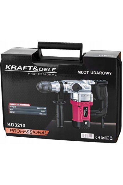Kraft&dele Bormașină cu percuție SDSPLUS 2800W 6J Burghie și dălți KD3210