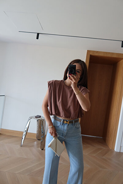 Özge Özgenç Padded Sleeveless Balloon Blouse