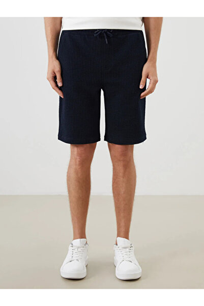 LC Waikiki Navy Blue Standard Fit Men's Shorts