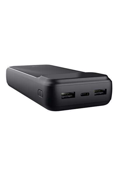 Trust Avala Power Bank 20000mAh, 3 porturi, reîncărcare în 6 ore, negru