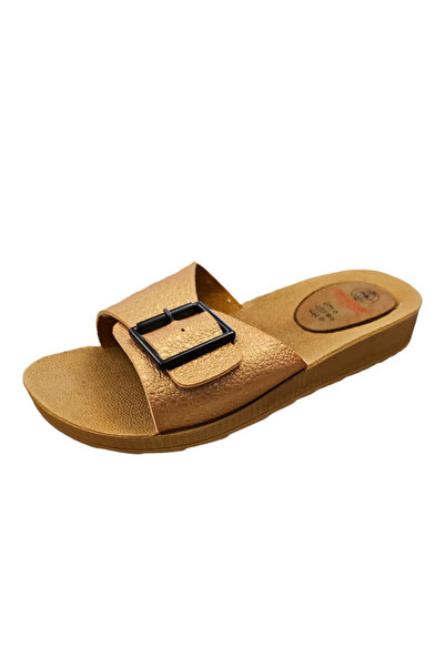 OEM Papuci de dama, Gezer, culoare roz cu catarama, marime 36