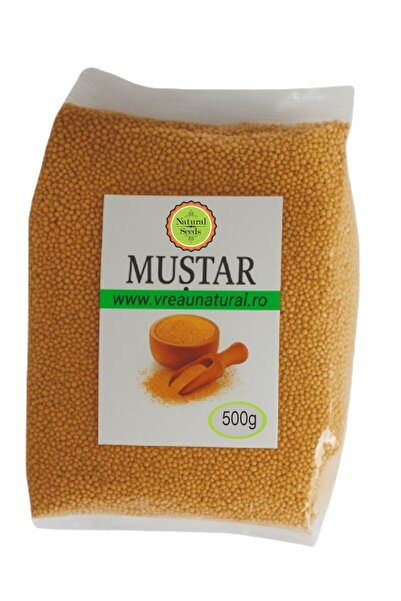Natural Seeds Product Mustar alb boabe 500 gr