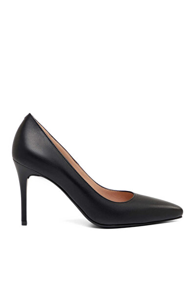 Tergan Siyah Hakiki Deri Kadın Stiletto - K26I1AY68385-A23
