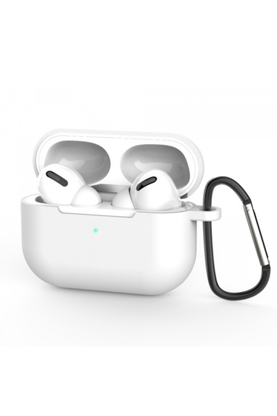 Techsuit Silicone Case for Apple AirPods Pro 3, White
