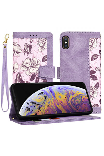 Techsuit Husa pentru Apple iPhone XS Max, Techsuit, FlipCraft, Mov