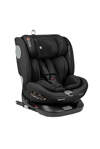 Kikka Boo Scaun auto i-Size i-Moove ISOFIX rotativ 360. 40-150 cm - Negru