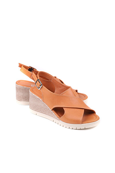 stato Alisa Genuine Leather Wedge Heel Women's Sandals |