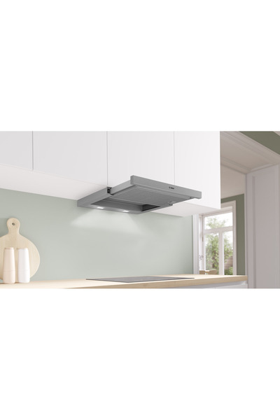 Bosch Hotă telescopică încorporată 60 cm Argintiu metalic DFM064W55