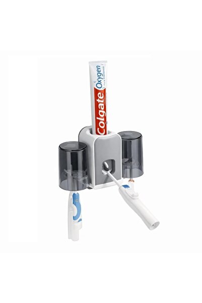 OEM Suport 2in1, dispenser pasta de dinti+suport periute, montare pe perete, ...