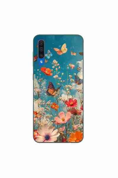 OEM Husa compatibila cu Samsung Galaxy A30S, A50 Silicon Gel Tpu Model Flori ...
