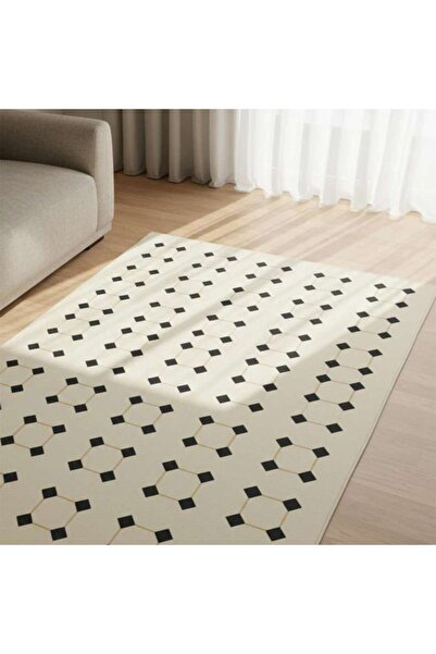 PAN HOME Mercon Geometric Rug 160x230cm - Black