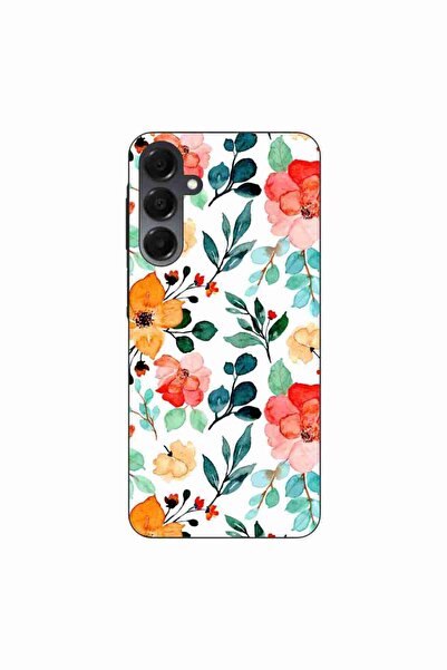 OEM Husa compatibila cu Samsung Galaxy A16 Silicon Gel Tpu Model Painted Flowers