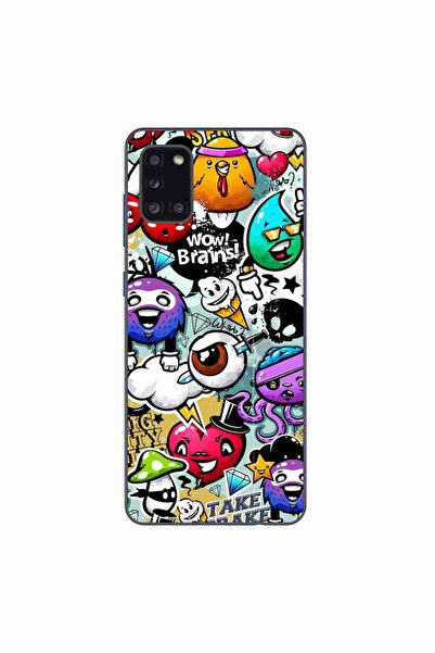 OEM Husa compatibila cu Samsung Galaxy A31 Silicon Gel Tpu Model Pop Art Graf...
