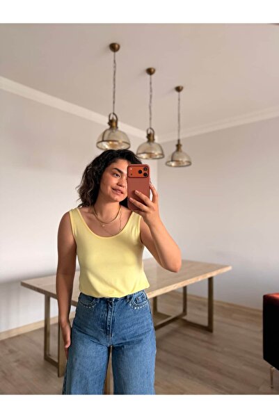 BÜŞRA PERKER Comfortable Fit Cotton Undershirt