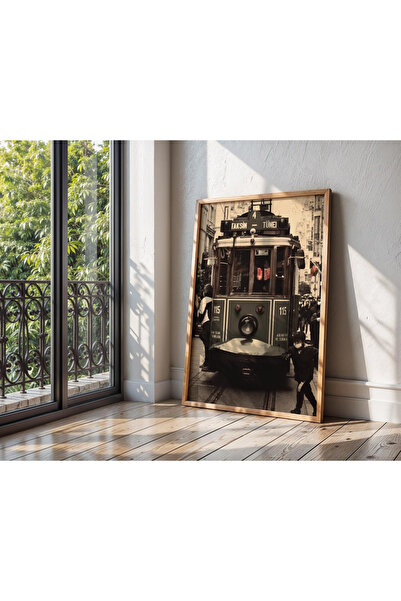 Tuba Decor Tablou dintr-o singură bucată cu ramă din lemn