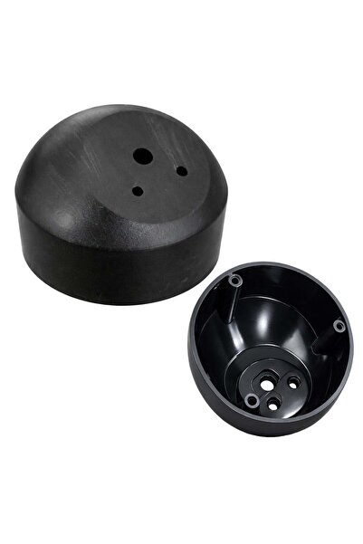 Poke PK-5059 10 CM Siyah Dome Tweeter Kabini Yüzey Montaj Podu