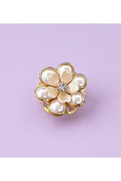 Meiloras Nina Flower Düğme Aksesuarı/ Button Cover - Tek Adet / Single