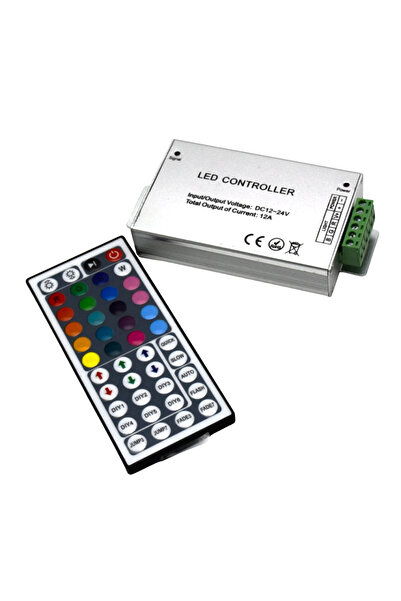 DELIGHT Controller banda LED RGB, 12V, 144W, telecomanda IR 44 taste, DL66520...