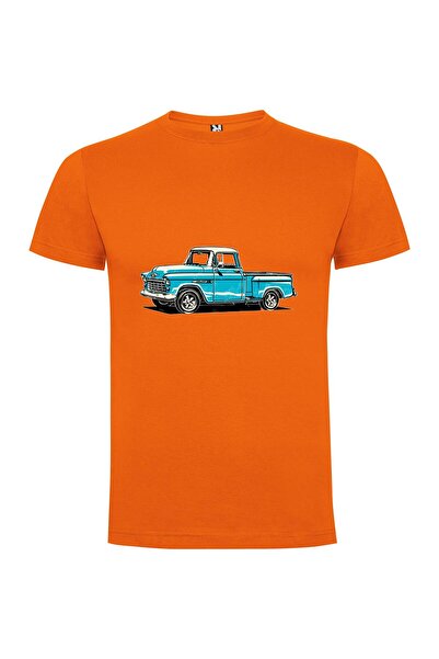 iLovePrints Retro Truck Vector Art Tshirt