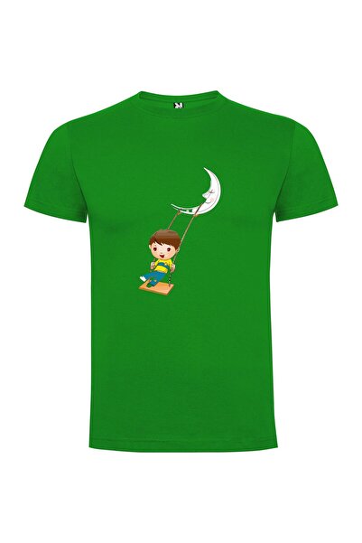 iLovePrints Moon Swingin' Boy Tshirt