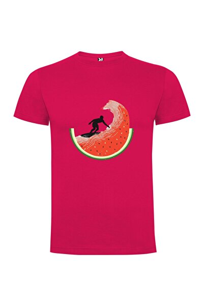 iLovePrints Surfing Watermelon Dreams Tshirt