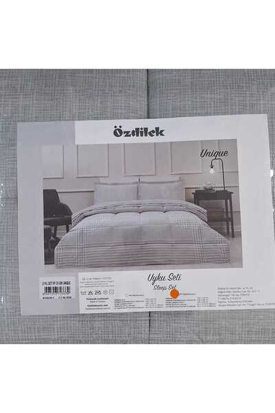 Özdilek Ranforce Çift Kişilik Uyku Seti Unique Gri