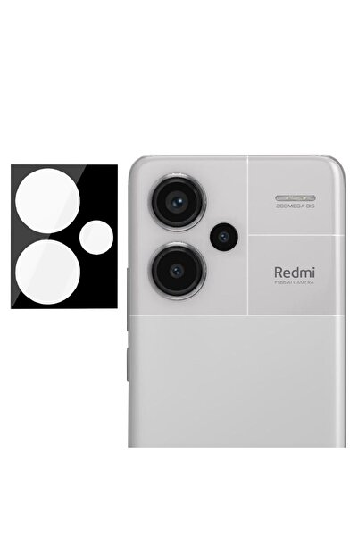 Techsuit Πλήρες Γυαλί Κάμερας - Xiaomi Redmi Note 13 Pro+ 5G - Μαύρο