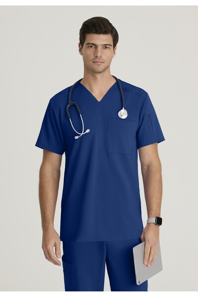 Barco Grey’s Anatomy GRST079 Murphy Erkek SCRUBS TEK ÜST – İthal, , Nem Emici...