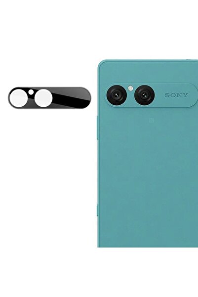 Techsuit Πλήρες Γυαλί Κάμερας - Sony Xperia 10 VII - Μαύρο