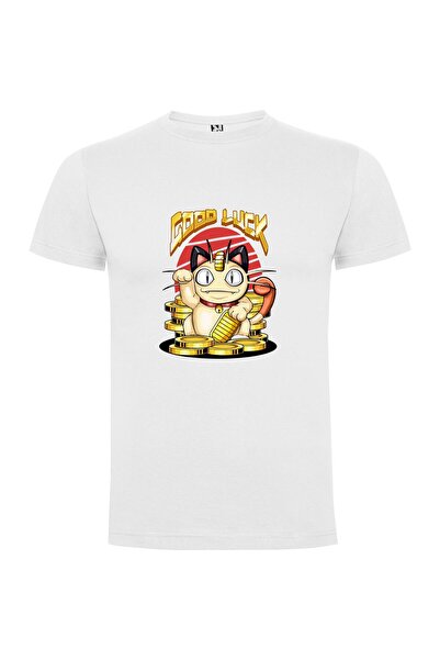 iLovePrints Feline Fortune Stacks Tshirt