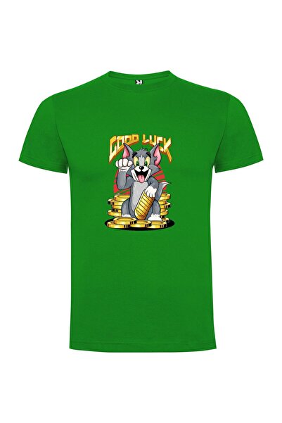 iLovePrints Golden Feline Fortune Tshirt