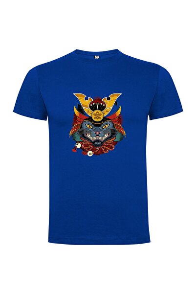 iLovePrints Dragon Cat Samurai Tshirt