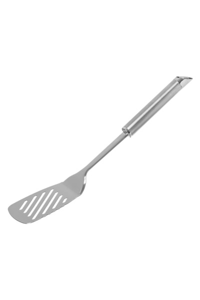 Z Store Spatulă de servire din oțel inoxidabil cu găuri, 33 cm