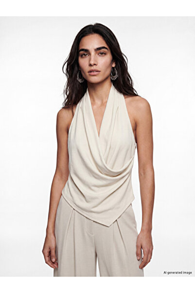 LC Waikiki Quality Pieces from Çelebi Store Draped Roba Collar Asymmetric Cut...