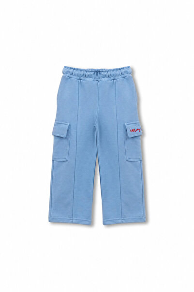 Matchy Matchy Çocuk Blue Yan Cepli Sweatpant
