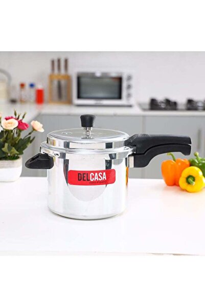 DELCASA Aluminium 5Liter Lightweight And Durable Fast And Energy Efficient Co...