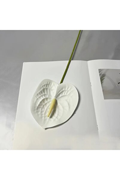 Choice4 3Pcs White 3Pcs Artificial Yellow Bee Flower Bouquet 60cm PU Fake Flo...