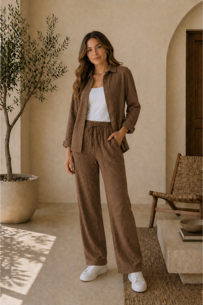 Gollinger Women's Burumuk Shirt and Pants Set
