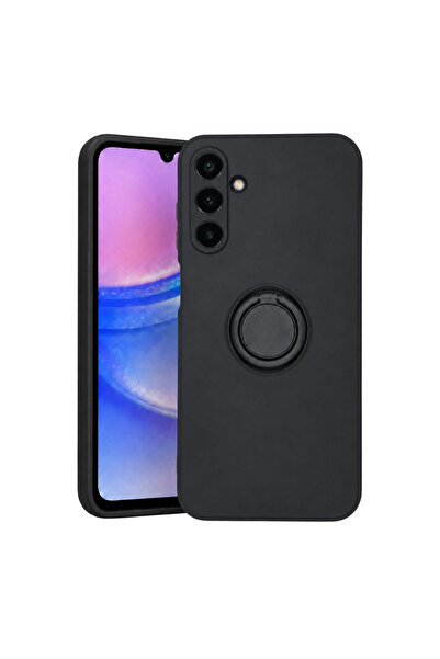 ZetGSM Husă pentru Samsung Galaxy A15 din silicon, cu inel de prindere, prote...