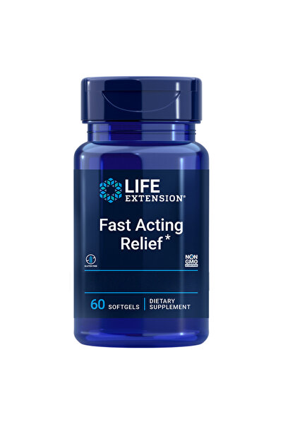 Life Extension Бързодействаща помощ 60 капсули -