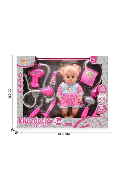 iTajir Children's Doctor Kit Toy with Patient Doll - Interactive Medical and ...